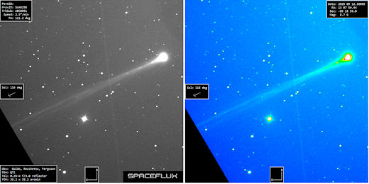 Blog post image for "The Newly Discovered SWAN25B Comet: A Bright Surprise Lighting Up the 2025 Night Sky"